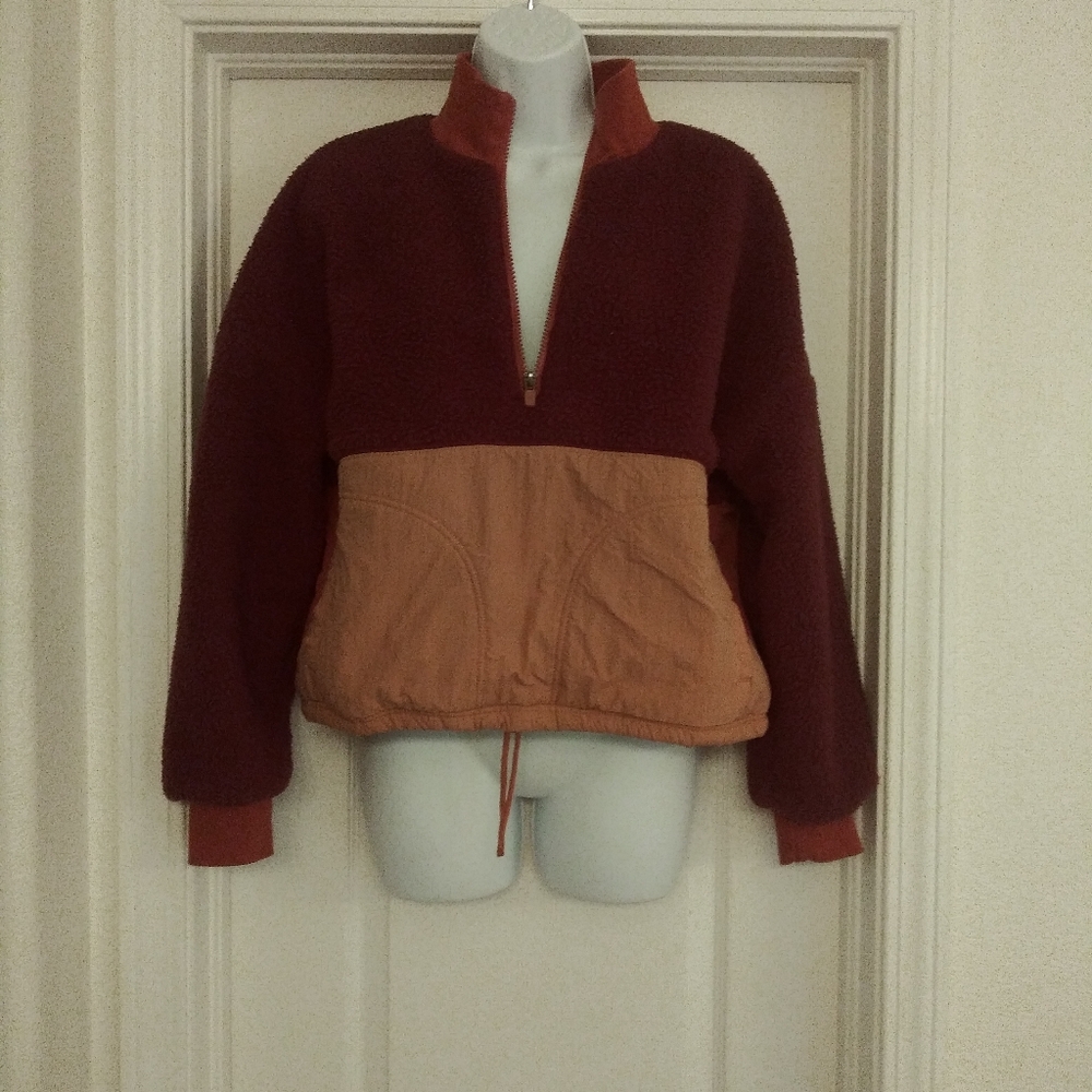 Fabletics Fleece Half Zip Pullover Sweatshirt - image 3